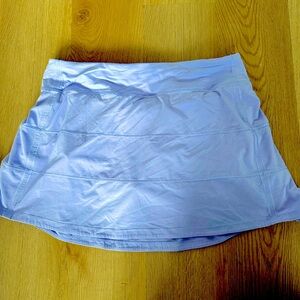 Lululemon Pace Rival Skirt Long Size 8 Lavender